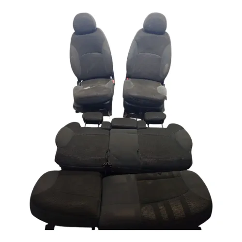 Jogo Banco Tecido Fiat Stilo 2003 2004 2005 2006 2007 A 2008 Preto