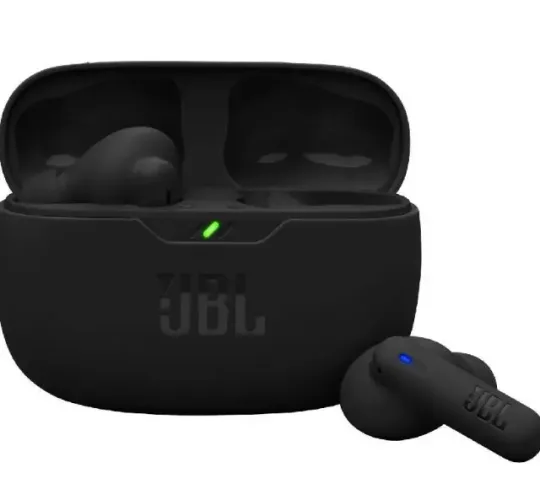 Fone De Ouvido Sem Fio Jbl Wave Beam 2, 40 horas de bateria, resistente à água