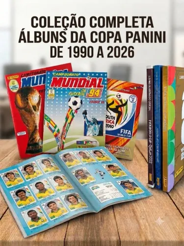 Álbuns da Copa do Mundo Panini 