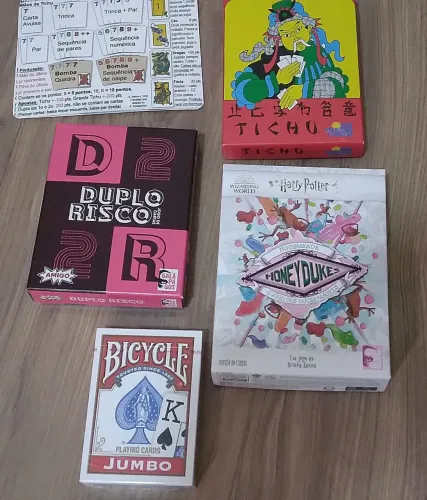Pacote jogos de cartas cardgames