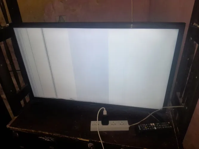 Tv sansung com problemas na tela 32 polegadas 
