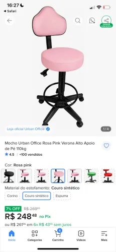 Maca portátil + Mocho
