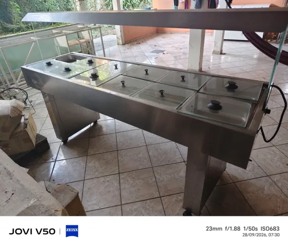 Balcão térmico buffet self- serveci