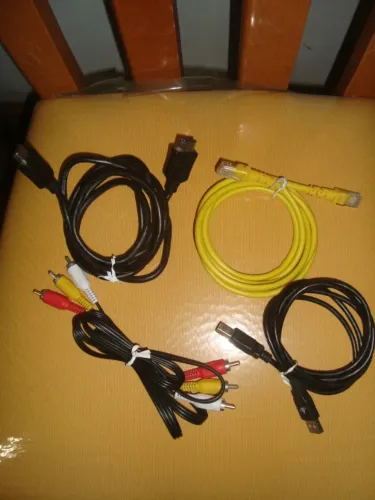 Lote Cabos Diversos: HDMI, UTP, Audio/video e impressora (Leia o anuncio)