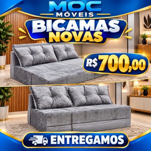 Sofás camas direto da fábrica
