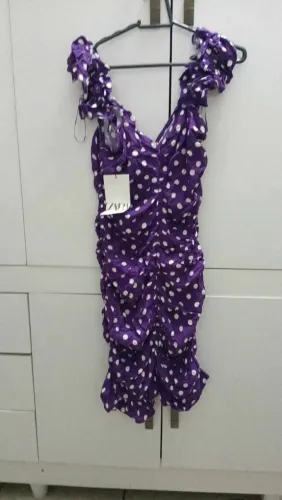 Vestido Zara M NA TAG