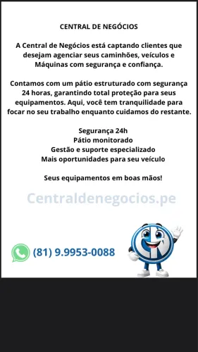 Agenciamento de máquinas, caminhões e veículos em geral  