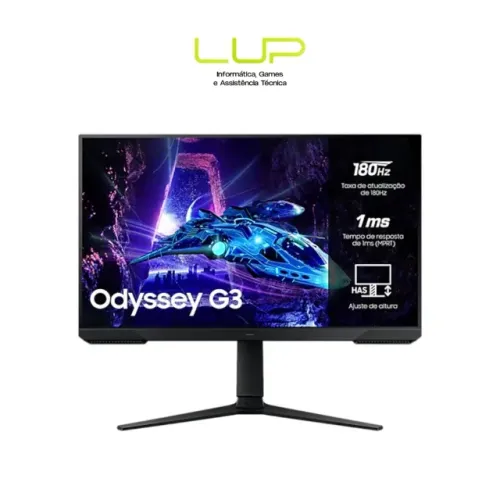 (LOJA FÍSICA) Monitor Gamer Odyssey G3 27 pol / 180hz FHD