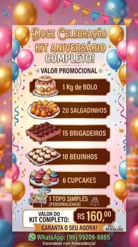 Kit aniversário 