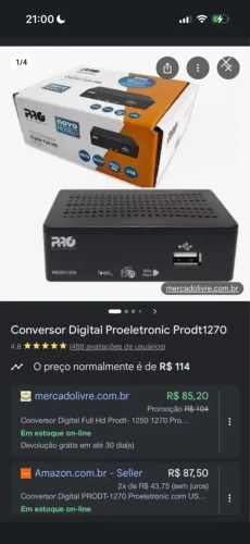 Conversor de Hdmi de Antena