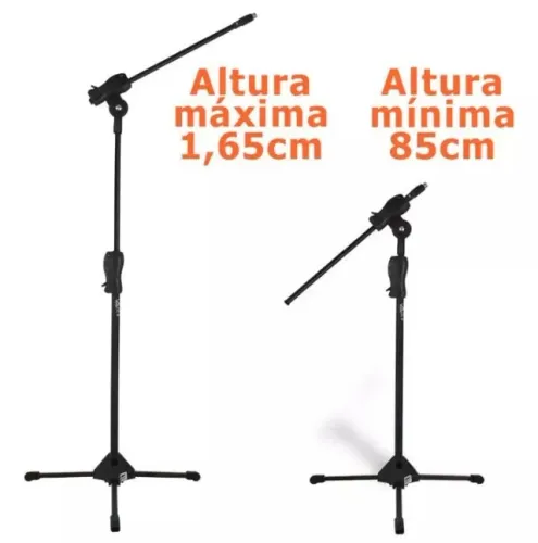 Pedestais para microfone