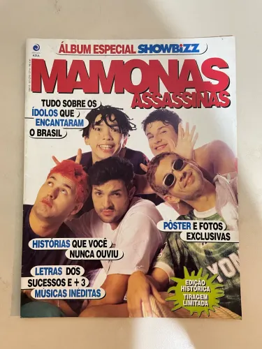 Revista Mamonas Assassinas - Editora Azul