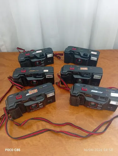Lote de câmeras 