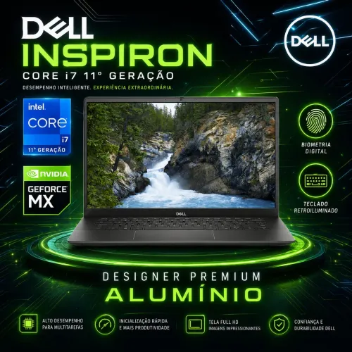 Notebook Dell Inspiron Core i7 11° Ger (A pronta entrega)