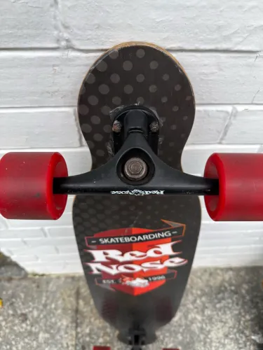 Skate long board red Jose