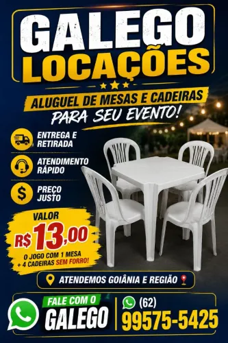 Aluguel de jogos de mesas
