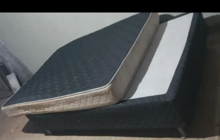 Cama base+colchão