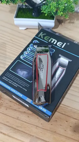 Máquina de Acabamento Kemei Profissional - Nova (Testada)