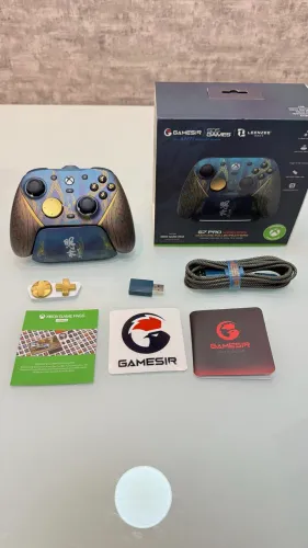     Controle GameSir G7 Pro Xbox Wuchang Falling Feathers Azul Gamer