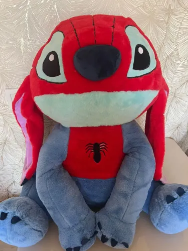 PELÚCIA STITCH HOMEM-ARANHA (MEGA)