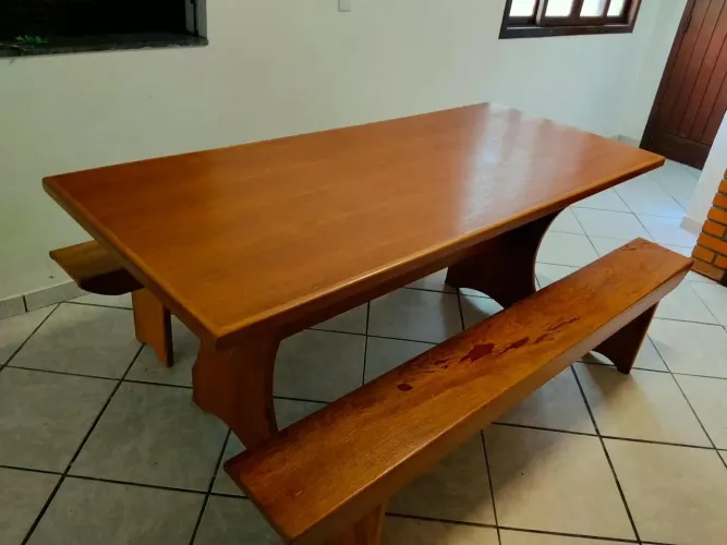Mesa para churrasco
