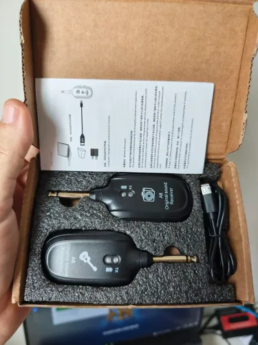 Transmissor sem fio para Instrumentos. Super bem avaliado. P10 para P10