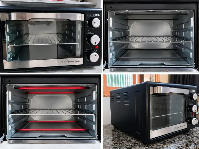 VENDO FORNO ELÉTRICO EOS CHEFF GOURMET 36 LITROS - 220