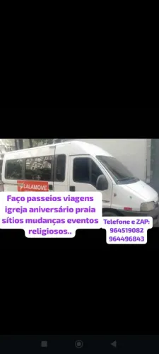 Locacao de van,frete