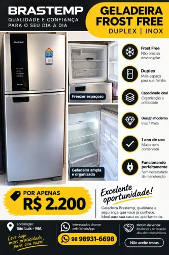 Geladeira Brastemp