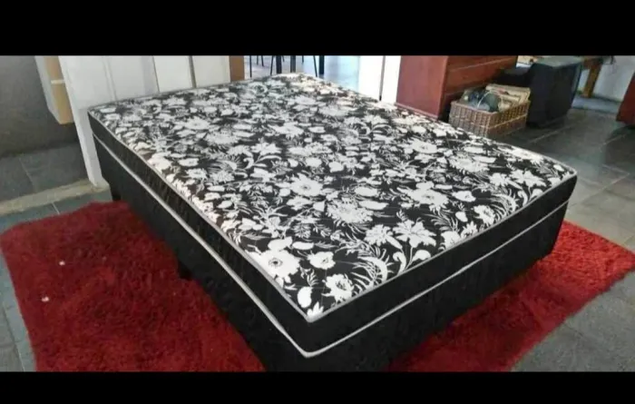 CAMA CASAL BOX CONJUGADA 20CM COM MOLAS ENSACADAS OU SEM 690,00