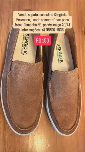 Sapato Sergio K