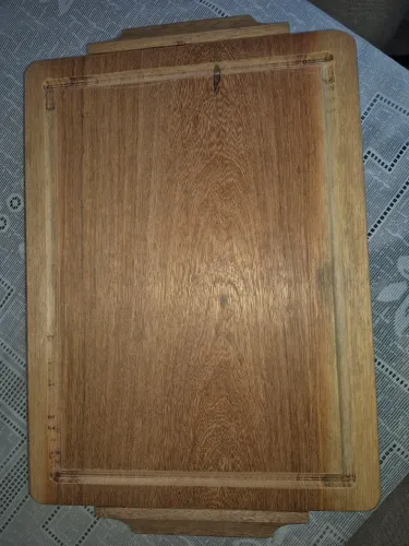 Tábua de carne, corte, servir, decorar
