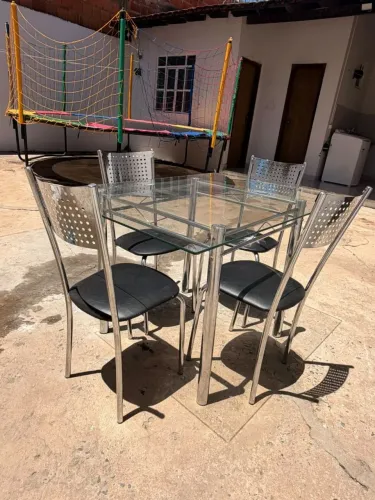 Vendo mesa de vidro