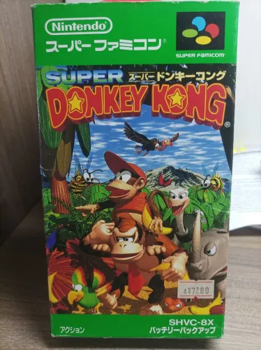 Donkey Kong Original Completo Super Famicom/Super Nintendo
