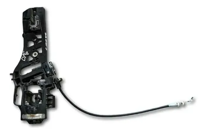 Suporte Maçaneta Diant Esquerda Ford New Fiesta 2013 2019 Preto Dianteira