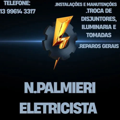 N.palmieri eletricista, manutenções preventivas e reparos de urgência.