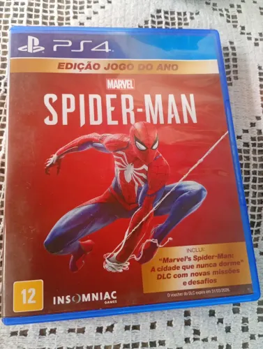 Homem Arranha Ps4, edição jogo do ano