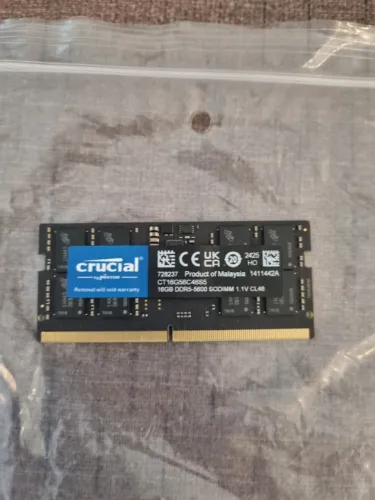 Memoria Crucial 16 GB DDR5