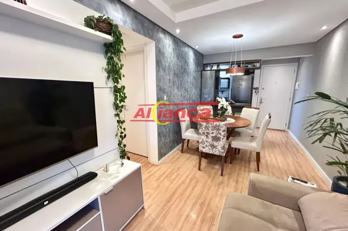 Título: Apartamento 58m², com 2 quartos à locação na Vila Trabalhista