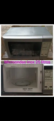 Vende se microondas inox 
