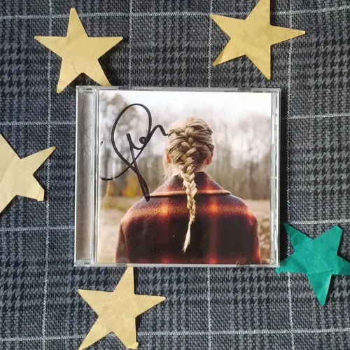 evermore autografado - Taylor Swift