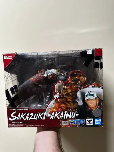 Bandai figuarts zero- One piece- almirante sakazuki akainu extra battle 