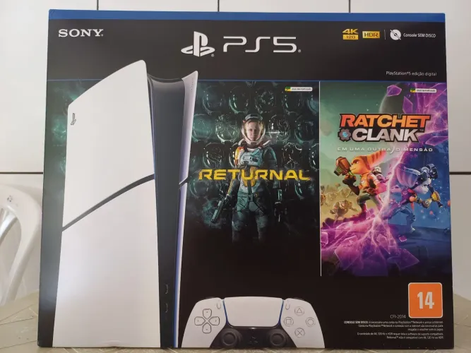 Ps5 Slim 1T mais jogos