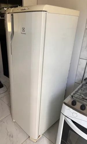 Geladeira Electrolux RE31 Cycle Defrost 240L Degelo Prático Branca - 220V