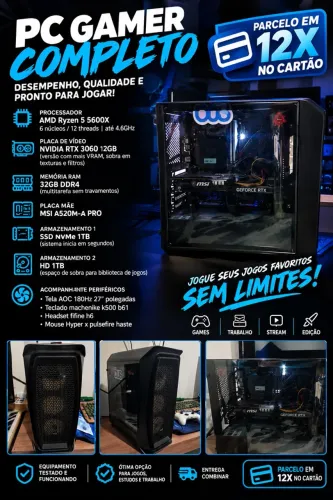 Pc gamer roda tudo