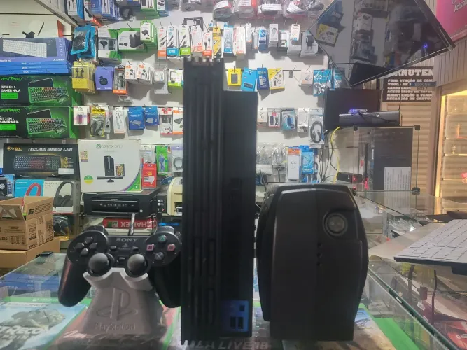 Console Play 2 FAT Bloqueado Japonês + controle + 1 jogo.
