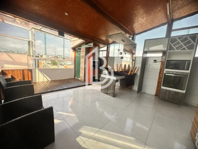 Cobertura a venda no Jardim Bela Vista em Santo André com 86 m² e Jacuzzi