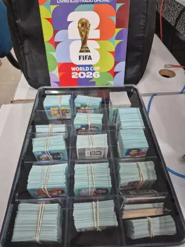 Evite fugurinhas repetidas, monte seu álbum de figurinhas da copa 2026. 