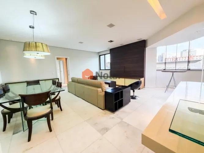 Apartamento de 3 quartos semi mobiliado para aluguel no bairro Funcionários em Belo Horizo
