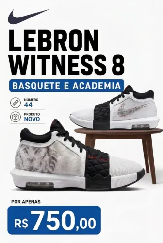 Nike LeBron Witness 8 (Novo) 44 Original